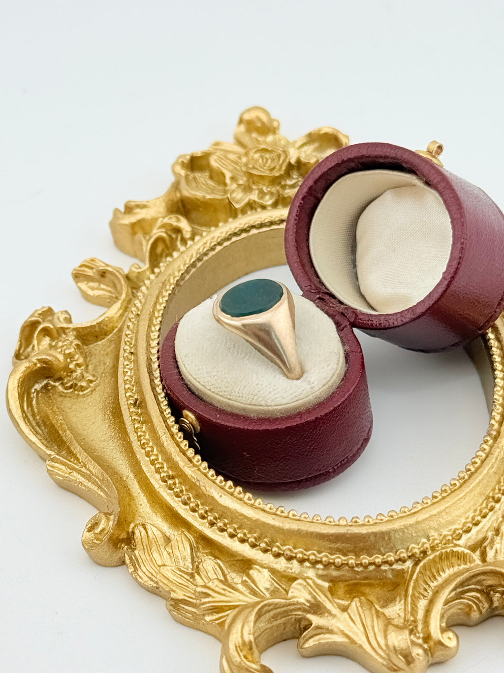 Vintage 9ct Gold Bloodstone Ring