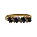 Vintage Gold 9ct Sapphire Ring