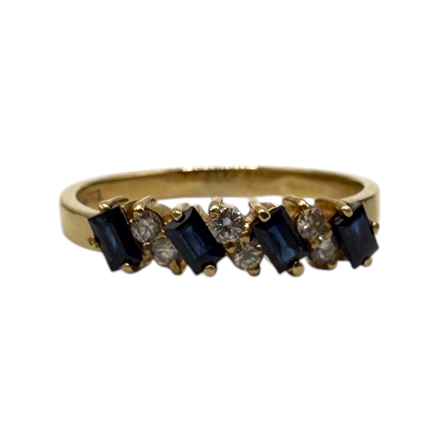 Vintage Gold 9ct Sapphire Ring