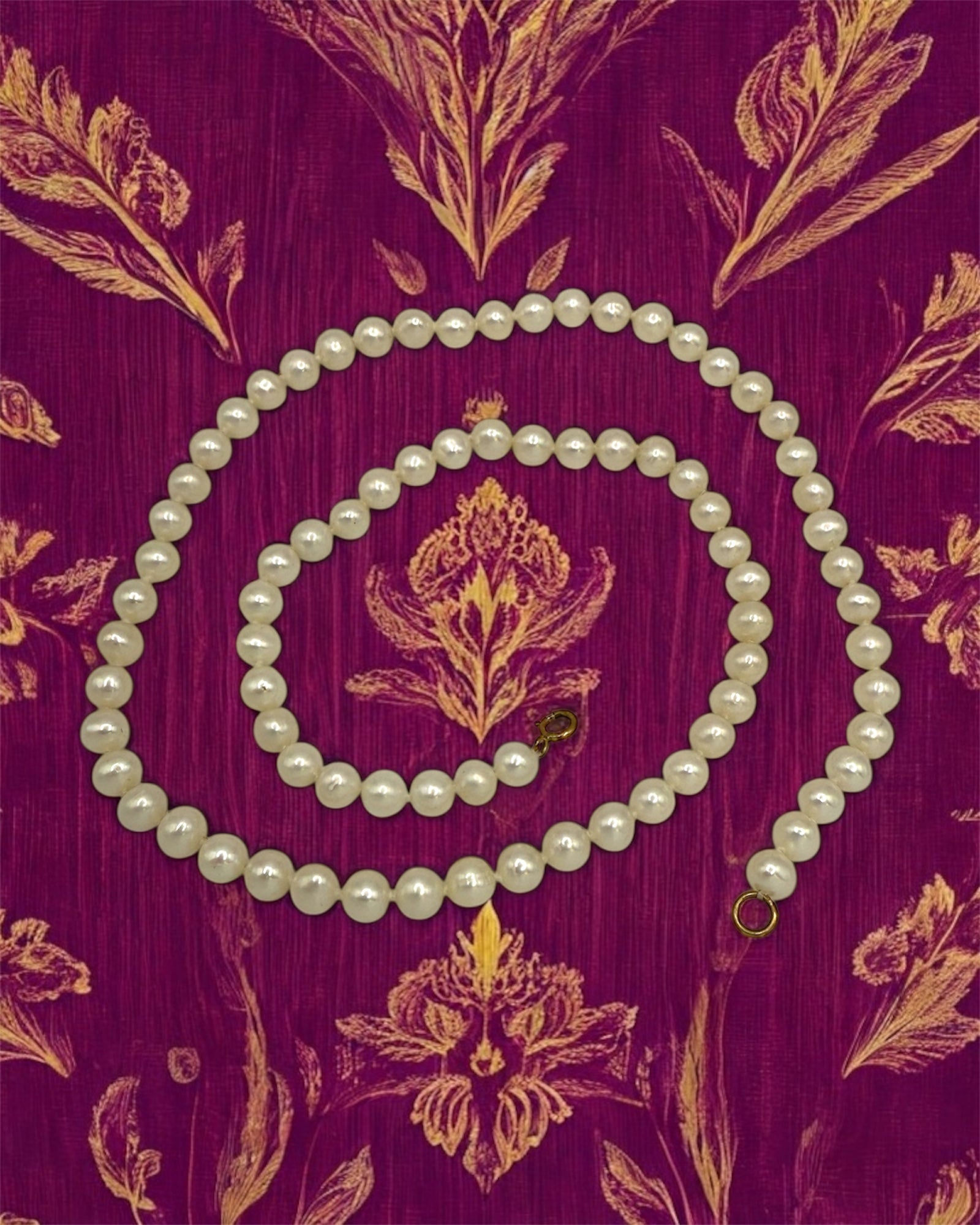 Vintage Pearl Necklace