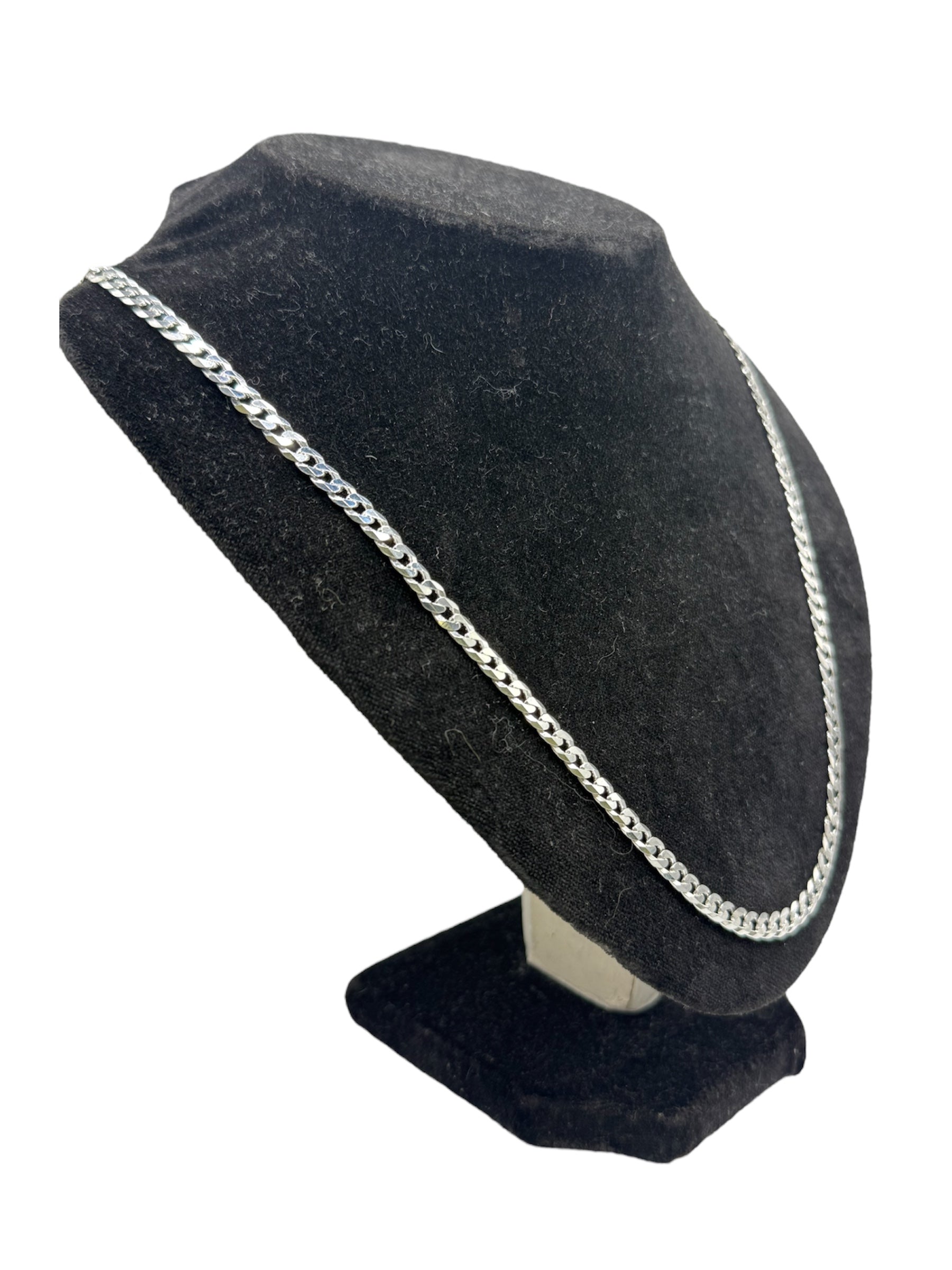 New Sterling Silver Curb Chain