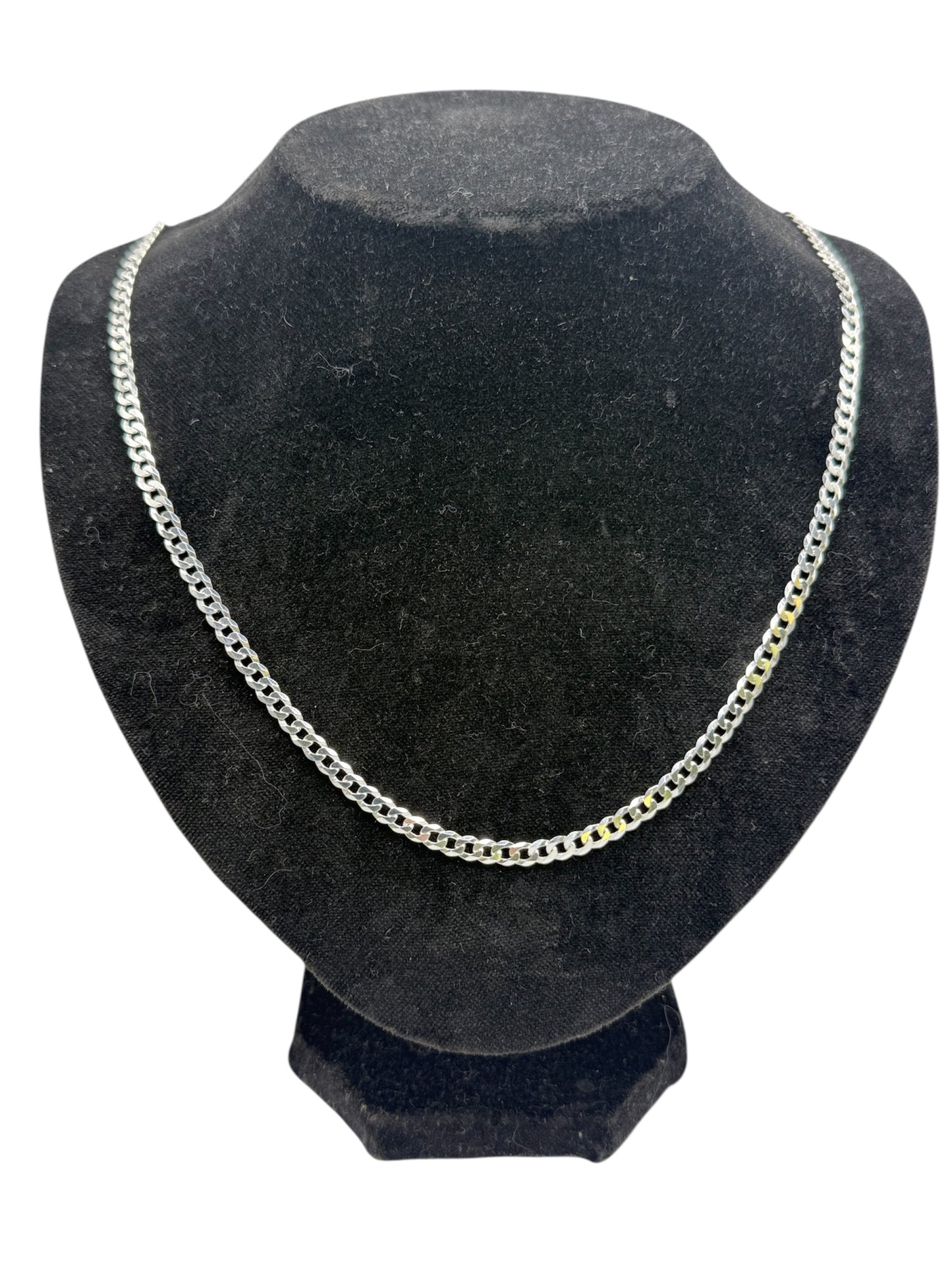 New Sterling Silver Curb Chain