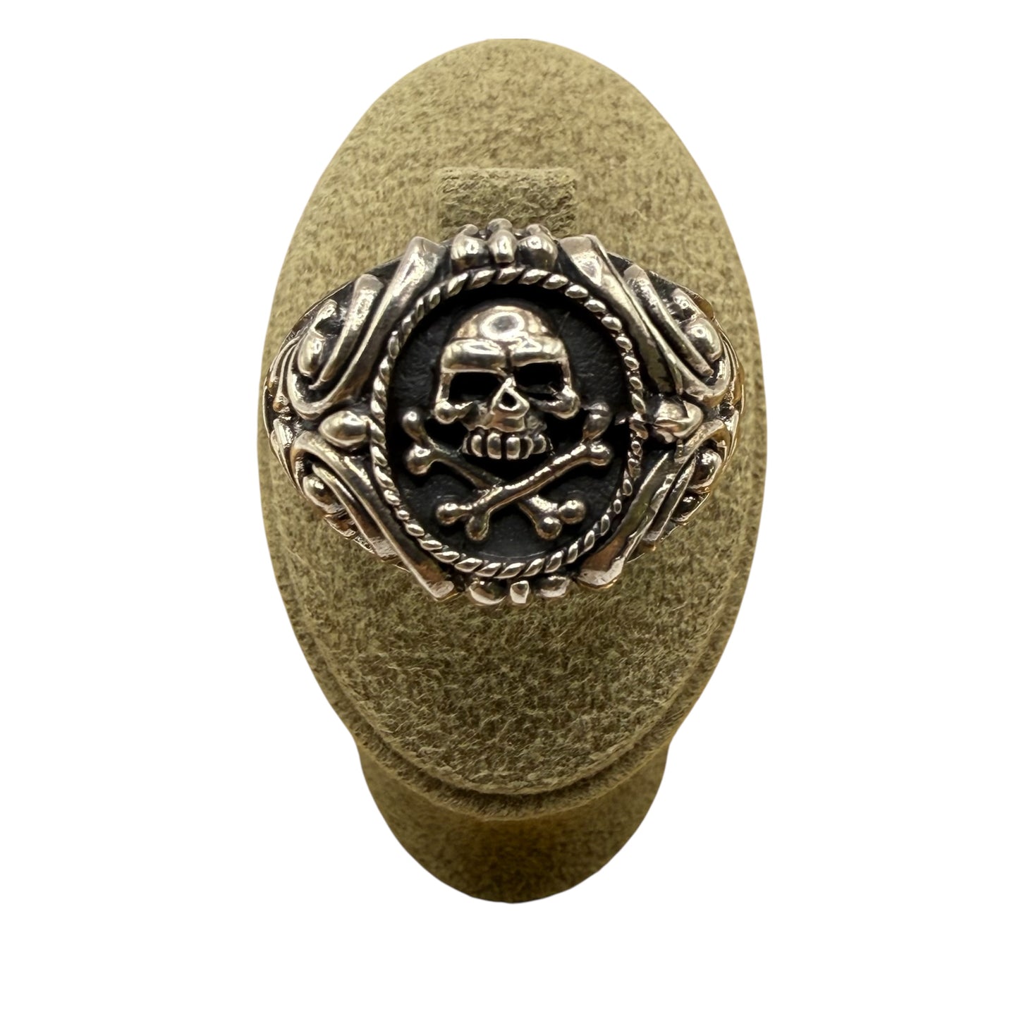 New Sterling Silver Skull Ring