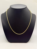 Vintage 9ct Gold Rope Chain