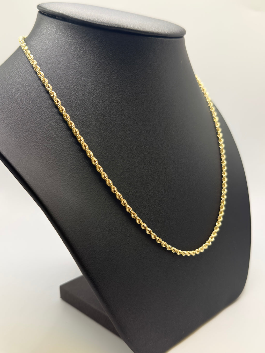 Vintage 9ct Gold Rope Chain