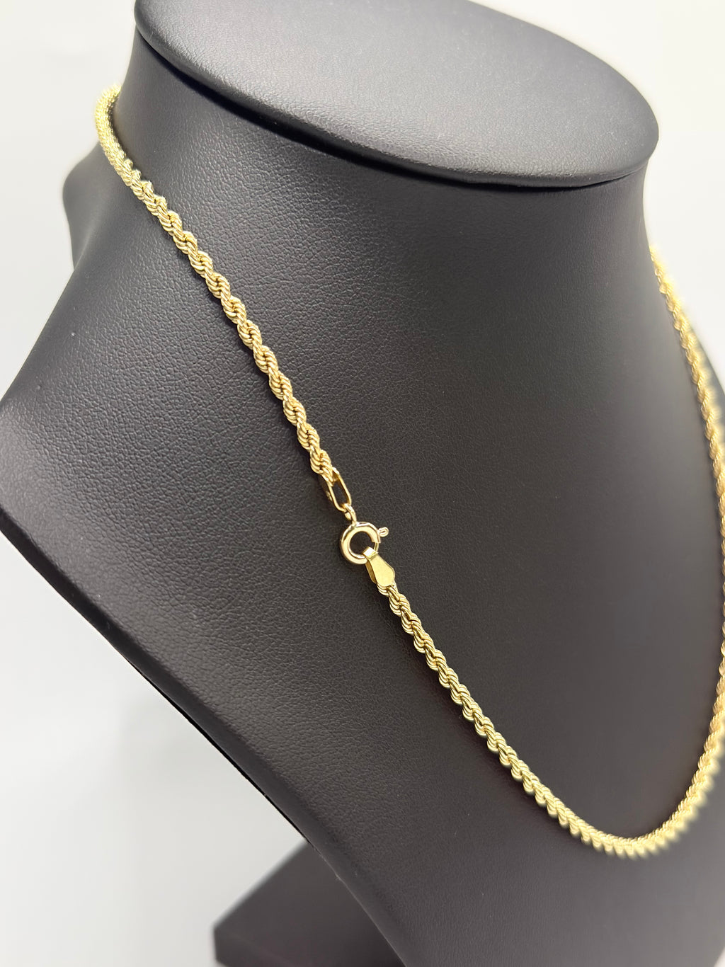 Vintage 9ct Gold Rope Chain