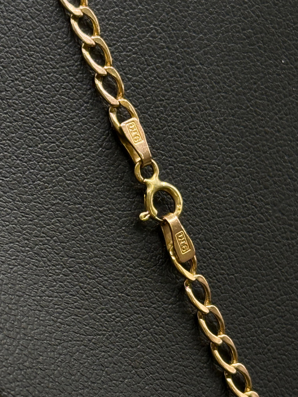 Vintage 9ct Gold Curb Chain