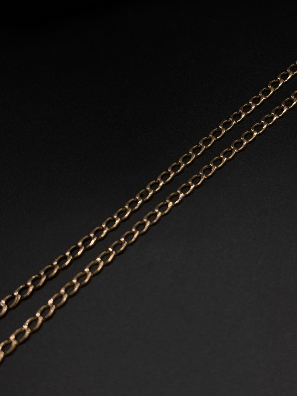 Vintage 9ct Gold Curb Chain