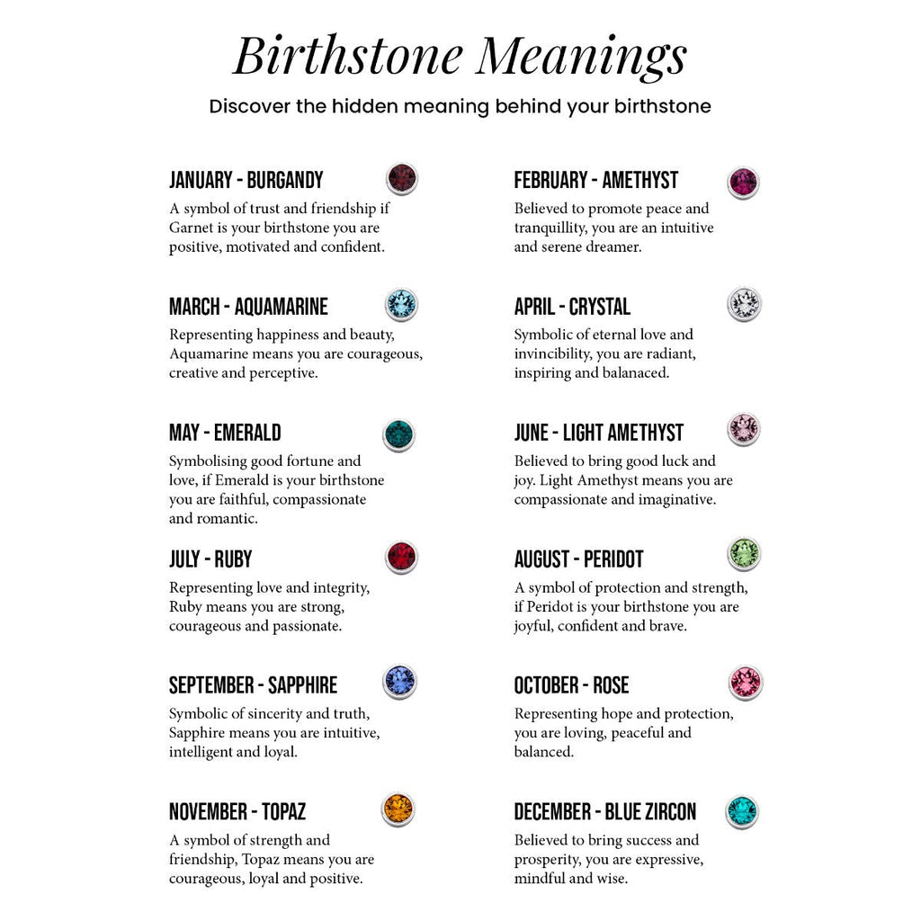 Beginnings Crystal Birthstone Ring
