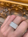 925 Sterling Silver Men's Re-sizable Keeper Ring