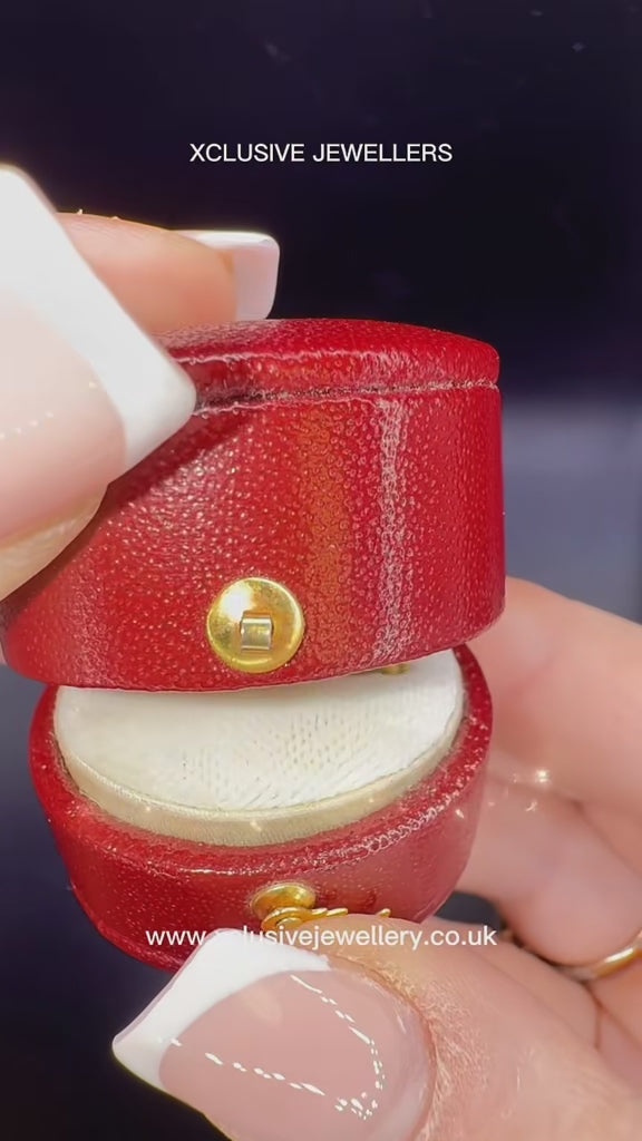 Vintage 18ct Gold Ruby & Diamond Ring